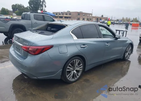 2018 Infiniti Q50 3.0T Sport from USA, damaged, VIN JN1EV7AP4JM356363